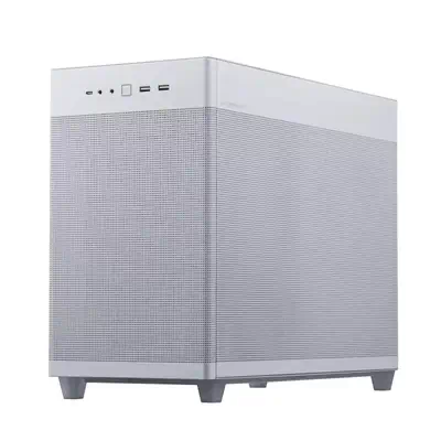 ASUS PRIME AP201 CASE TG WHITE Mini Tower Blanc - Asus - Boitier - visuel 6
