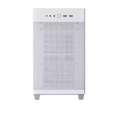 ASUS PRIME AP201 CASE TG WHITE Mini Tower Blanc - Asus - Boitier - visuel 1