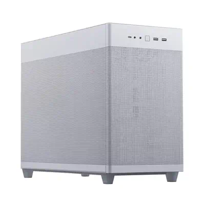 ASUS PRIME AP201 CASE TG WHITE Mini Tower Blanc - Asus - Boitier - visuel 3