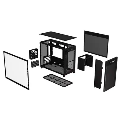 ASUS AP201 PRIME CASE TG Mini Tower Noir - Asus - Boitier - visuel 10