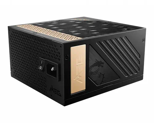 MSI MEG AI1300P PCIE5 unité d'alimentation d'énergie 1300 W 24-pin ATX ATX Noir - Boitier d'alimentation - visuel 3