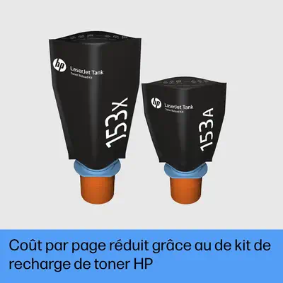 LaserJet Tank 2604sdw Sans fil Multifunction Noir et blanc Imprimante, Copieur, Scanner; Recto verso - HP - Imprimante Laser - visuel 8