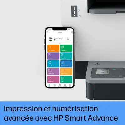 LaserJet Tank 2604sdw Sans fil Multifunction Noir et blanc Imprimante, Copieur, Scanner; Recto verso - HP - Imprimante Laser - visuel 6