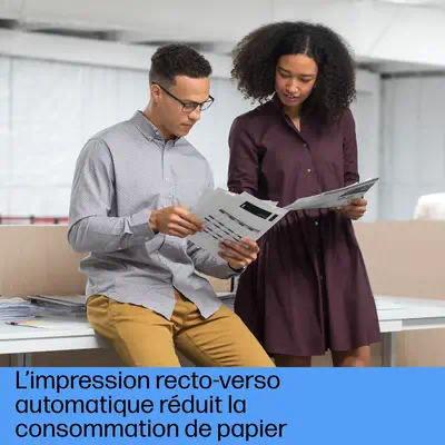 LaserJet Pro 4002dw Sans fil Noir et blanc Imprimante, Impression recto-verso; Duplex - HP - Imprimante Laser - visuel 4