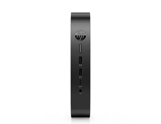 HP Elite t655 2,1 GHz ThinPro 1,12 kg Noir R2314 - Client léger - visuel 1