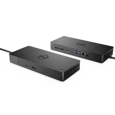 DELL WD19S-180W Avec fil USB 3.2 Gen 2 (3.1 Gen 2) Type-C Noir - Dell - Station d'accueil pour portable - visuel 3
