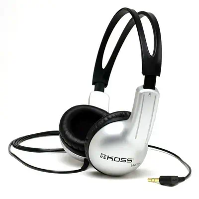 Koss UR/10 Casques Avec fil Arceau Musique Noir, Argent - Accessoire Divers - visuel 1