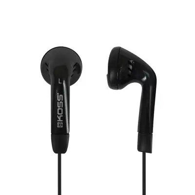 Koss KE5 Casques Avec fil Ecouteurs Musique Noir - Accessoire Divers - visuel 1