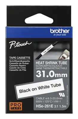 Brother HSE-261E tuyau thermo-rétractable - Ruban - visuel 2