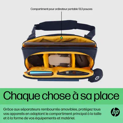 Sac mono-bretelle pour ordinateur portable 13,3 pouces HP Creator - Sacoche & Housse - visuel 4