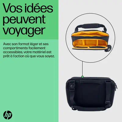Sac mono-bretelle pour ordinateur portable 13,3 pouces HP Creator - Sacoche & Housse - visuel 5