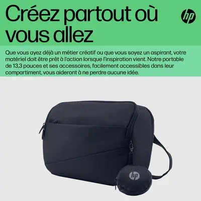 Sac mono-bretelle pour ordinateur portable 13,3 pouces HP Creator - Sacoche & Housse - visuel 7
