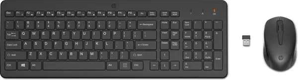 Ensemble combiné clavier et souris sans fil HP 330 - Pack Clavier, souris - visuel 2