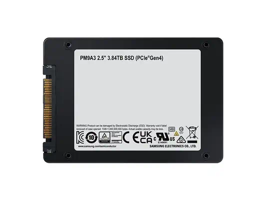 Samsung PM9A3 3,84 To 2.5" PCI Express 4.0 NVMe V-NAND TLC - Disque dur SSD - visuel 5