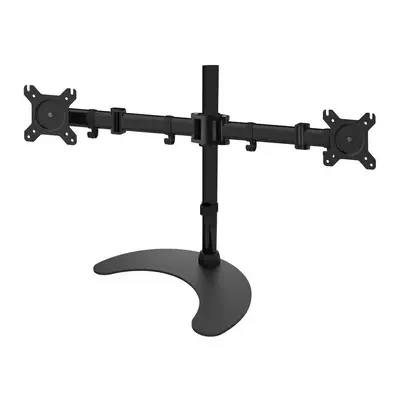 Desk Stand for 2 Monitor 13-27" with Base h.400m  ICA-LCD 3410 - Techly - Accessoire Moniteur - visuel 5
