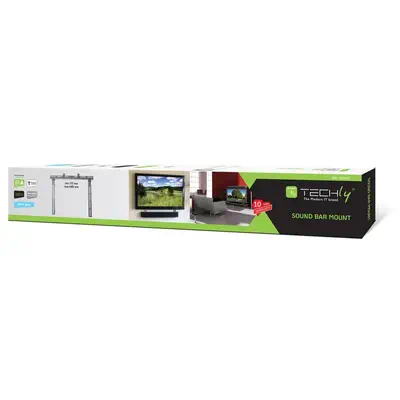 Techly ICA-PLB 102S support pour téléviseur Noir - Accessoire Affichage - visuel 2