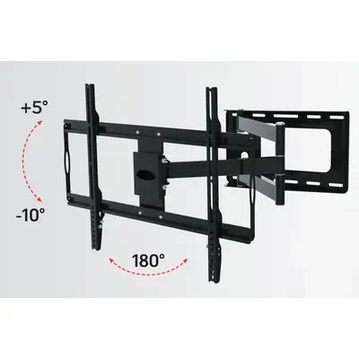 Techly ICA-PLB 23M support pour téléviseur 177,8 cm (70") Noir - Accessoire Affichage - visuel 3