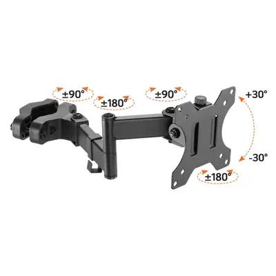 Techly ICA-LCD 110BK support pour téléviseur 81,3 cm (32") Noir - Accessoire Affichage - visuel 4