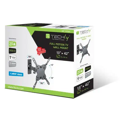 Techly ICA-PLB-400STY 106,7 cm (42") Noir - Accessoire Affichage - visuel 2