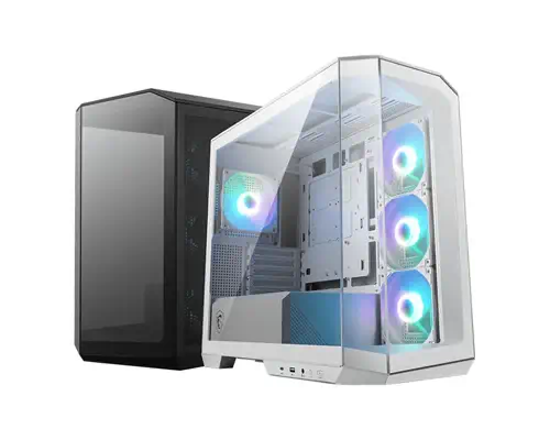 MSI MAG PANO M100R PZ Micro Tower Blanc - Boitier - visuel 3
