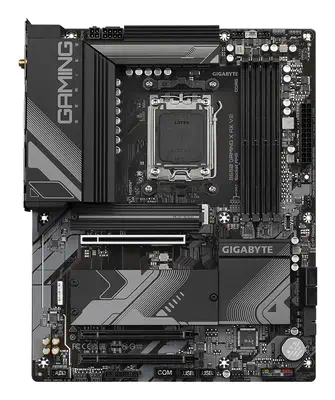 B650 GAMING X AX V2 Carte mère - AMD Ryzen série 9000, VRM 8+2+2 phases, jusqu'à 8000 MHz DDR5 (OC), - Gigabyte - visuel 2