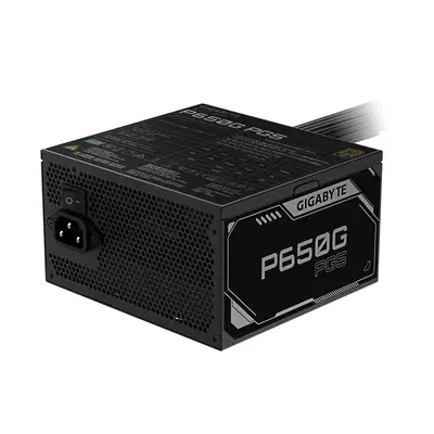 P650G PCIE 5.1 Alimentation – PCIe 5.1, 80 PLUS Silver, ventilateur 120mm, compatible ATX 3.1, prise - Gigabyte - Boitier d'alimentation - visuel 3