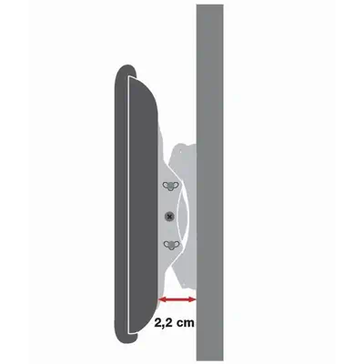 Techly ICA-PLB 840 support pour téléviseur 2,03 m (80") Noir - Accessoire Affichage - visuel 5