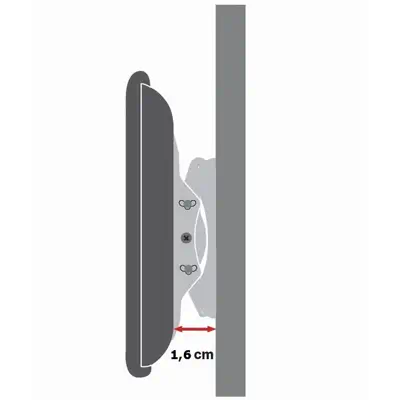 Techly ICA-PLB 860 support pour téléviseur 2,03 m (80") Noir - Accessoire Affichage - visuel 5