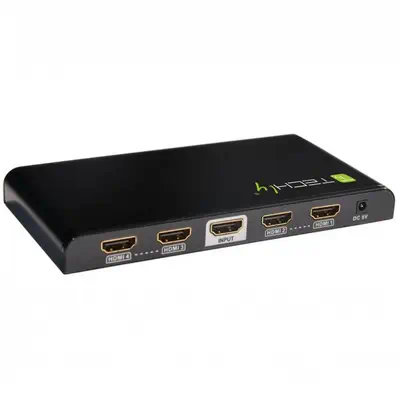 Techly IDATA HDMI-4K4 répartiteur vidéo 4x HDMI - Accessoire Affichage - visuel 1