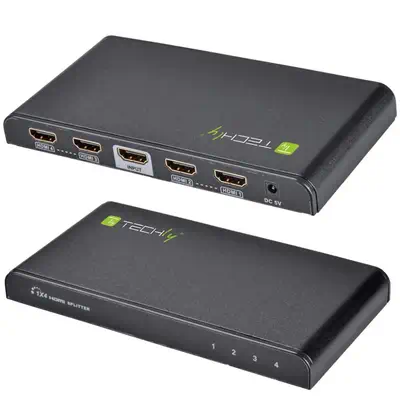 Techly IDATA HDMI-4K4 répartiteur vidéo 4x HDMI - Accessoire Affichage - visuel 3