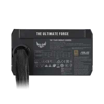 ASUS TUF-GAMING-750B unité d'alimentation d'énergie 750 W 20+4 pin ATX ATX Noir - Asus - Boitier d'alimentation - visuel 2