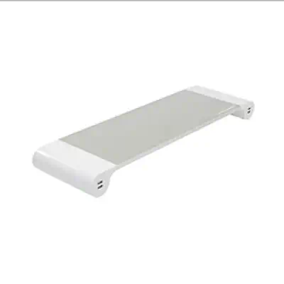 Terratec 219730 support d'écran plat pour bureau Blanc - TERRA - Accessoire Moniteur - visuel 1