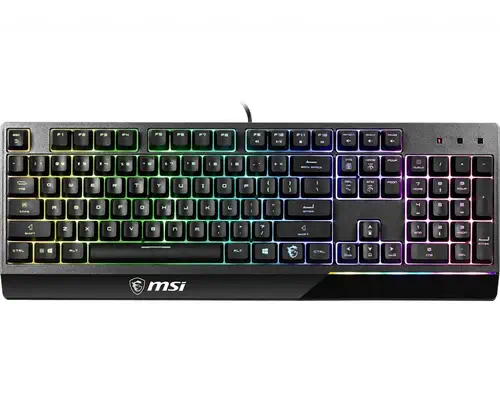 MSI Vigor GK30 clavier Gaming USB QWERTZ Allemand Noir - Clavier - visuel 2