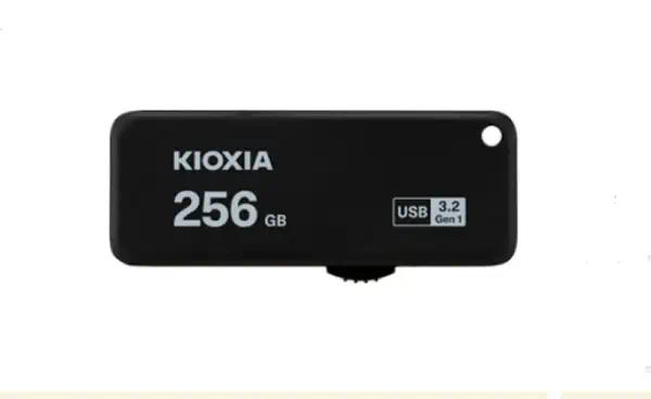 Kioxia TransMemory U365 lecteur USB flash 256 Go USB Type-A 3.2 Gen 1 (3.1 Gen 1) Noir - Clé USB - visuel 1