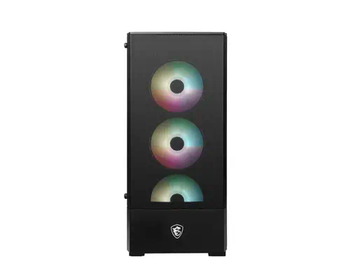 MSI MAG Forge 112R Midi Tower Noir, Transparent - Boitier - visuel 2