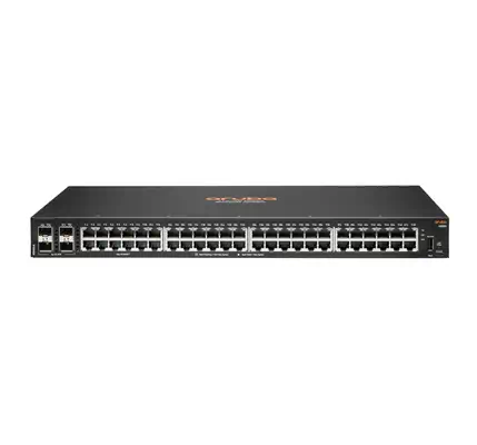 HPE Aruba Networking Aruba 6000 48G 4SFP Géré L3 Gigabit Ethernet (10/100/1000) 1U - Switchs et Hubs - visuel 1