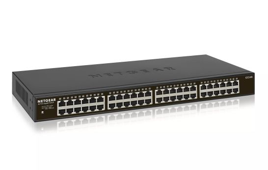Achat NETGEAR GS348 48-Port Gigabit Ethernet Unmanaged Switch Rackmount sur hello RSE - visuel 3