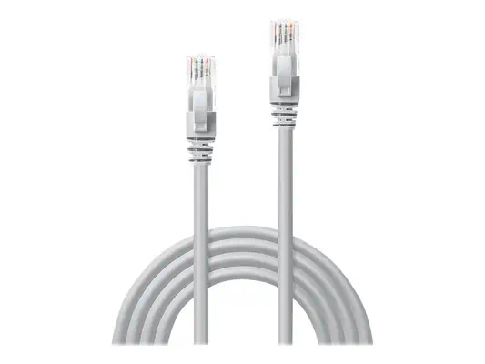 LINDY Cat.6 UTP Cable Grey 2m - Lindy - Câble RJ et Fibre optique - visuel 1
