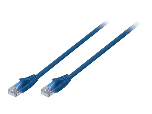 LINDY Cat.6 U/UTP Cable Blue 2m - Lindy - Câble RJ et Fibre optique - visuel 2