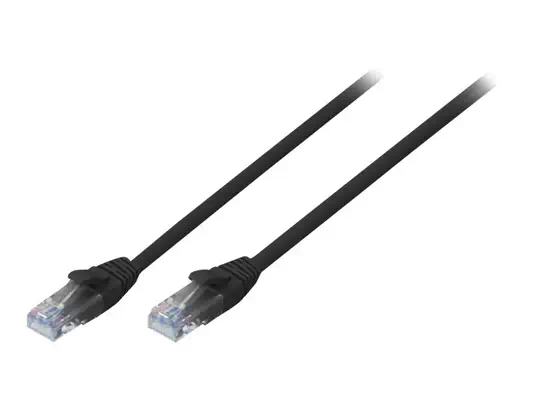 LINDY Cat.6 U/UTP Cable Black 0.5m - Lindy - Câble RJ et Fibre optique - visuel 3