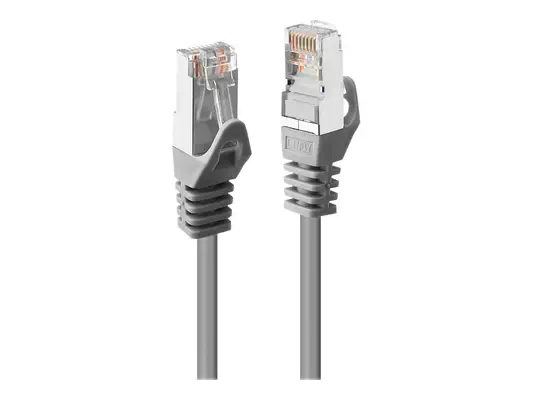 LINDY Cat.6 STP Cable grey 1.5m easy shielded - Lindy - Câble RJ et Fibre optique - visuel 2