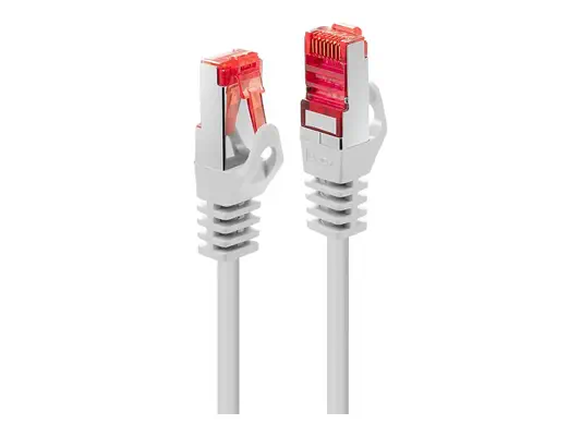 LINDY Basic Cat.6 S/FTP Cable White 2m Patch Cable - Lindy - Câble RJ et Fibre optique - visuel 3