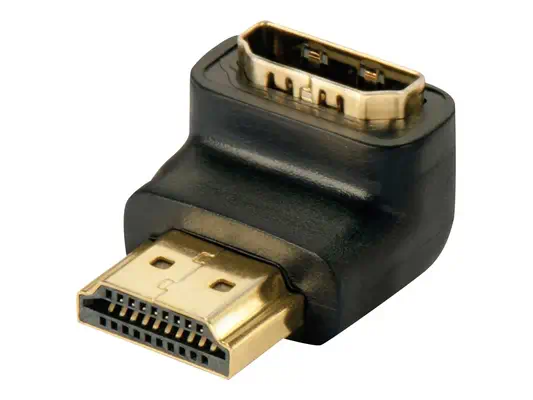 LINDY HDMI Adapter 90 degree down 90 degree angled Male Female - Lindy - Câble divers - visuel 3