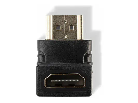 LINDY HDMI Adapter 90 degree down 90 degree angled Male Female - Lindy - Câble divers - visuel 4