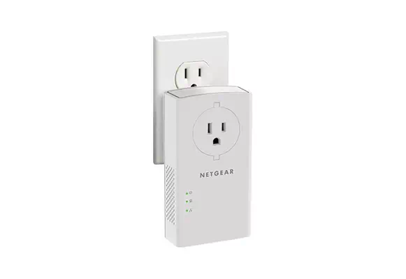 NETGEAR PLP2000-100FRS Adaptateur réseau CPL 2000 Mbit/s Ethernet/LAN Blanc 2 pièce(s) - Netgear - Accessoire Réseau - visuel 4