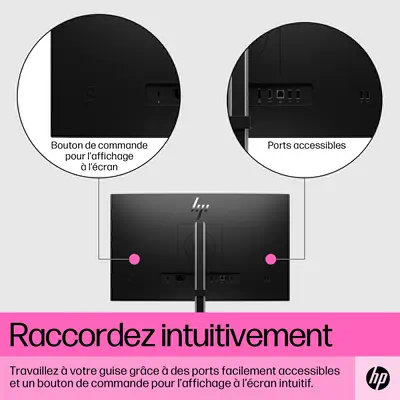 Écran tactile FHD E24t G5 HP - Ecran Ordinateur - visuel 6