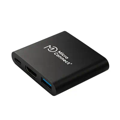 Microconnect MC-HUBAV1 station d'accueil Blanc - Station d'accueil pour portable - visuel 1