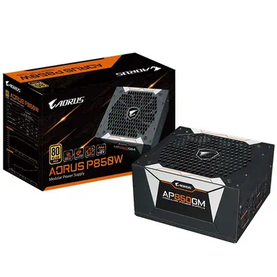GIGABYTE GP-AP850GM unité d'alimentation d'énergie 850 W 20+4 pin ATX ATX Noir - Gigabyte - Boitier d'alimentation - visuel 2