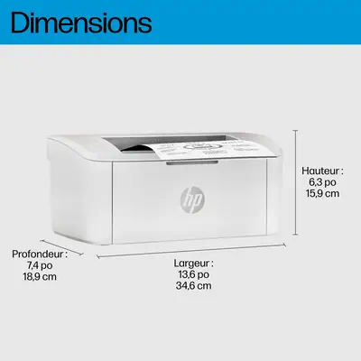 HP LaserJet M110w Sans fil Noir et blanc Imprimante - Imprimante Laser - visuel 5