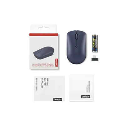 Lenovo 540 souris Bureau Ambidextre RF sans fil Optique 2400 DPI - Souris - visuel 7